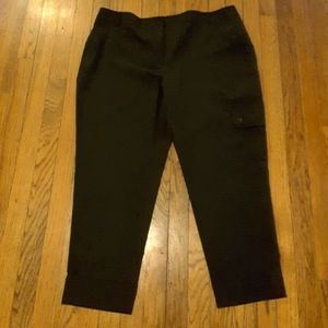Chico's Cropped Black Women Pants
